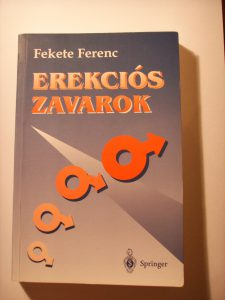 Fekete Ferenc: Erekciós zavarok – könyvborító