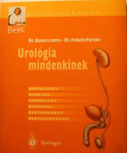 Dr. Romics Imre és Dr. Fekete Ferenc: Urológia mindenkinek – könyvborító